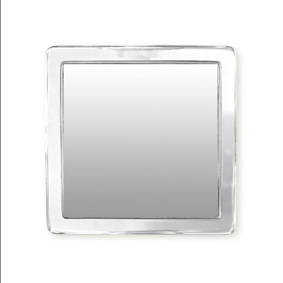 IDecoz Clear Lucite Square Phone Mirror - Picture 3 of 6